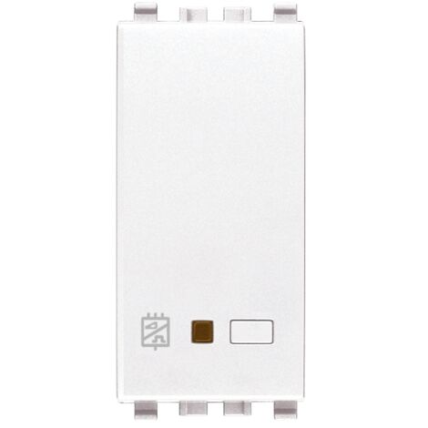 20518.B Interface 2 Commandes Traditionnelles 1M Blanc Eikon