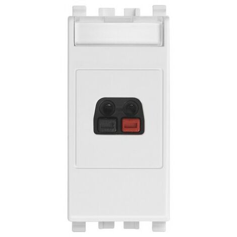20583.B Connettore Diffusore Sonoro Bianco Eikon