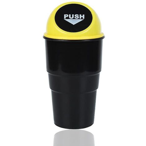 206.59cm-jaune-petite Poubelle Universelle Pour Voiture