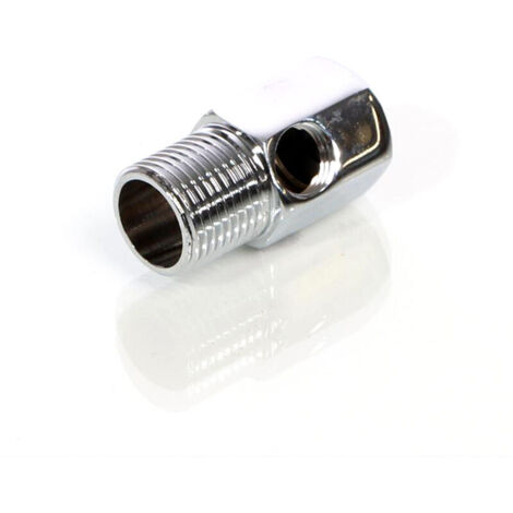 20.6mm Male/Female (1/2") / 12.91mm Female (1/4") Angle Tap Adapter