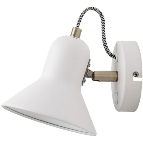 2070911-BL APLIQUE DE PARED BLANCO BOSTON E27 F-BR