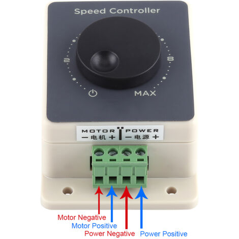 20A DC10-60V PWM-Motorsteuerung mit wasserdichtem Gehäuse