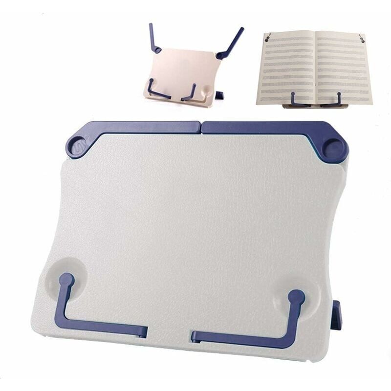 Table pliante Pupitre ABS Porte-partitions,Pupitre d'orchestre Support De Livre De Musique Se Pliant Partition de Musique Support Support de Pupitre