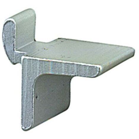 20er Set Rack-Klampen, graues Aluminium Cime