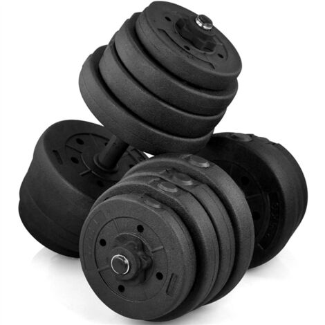 main image of "20kg Dumbbells Set, Adjustable Free-Weights Hand Weight Dumbbells Weights for Bodybuilding Fitness/Weight Lifting Training Home Gym"