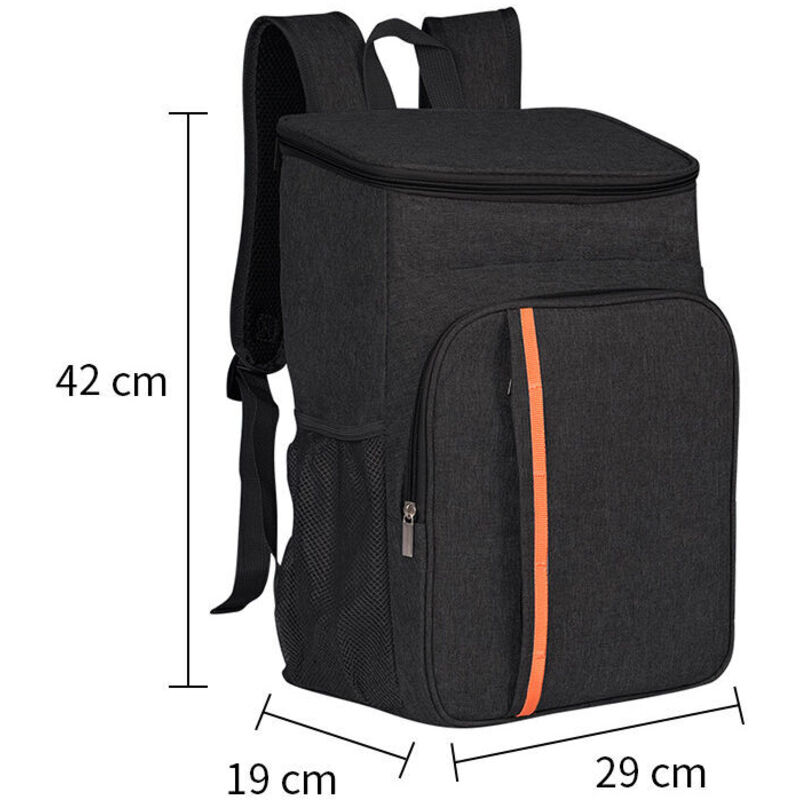 Odipie - 20L Insulated Cooler Backpack, Portable Picnic Bag Insulated Cooler Backpack Bag, for Men Women at Work, School, Picnics, Hiking, Camping