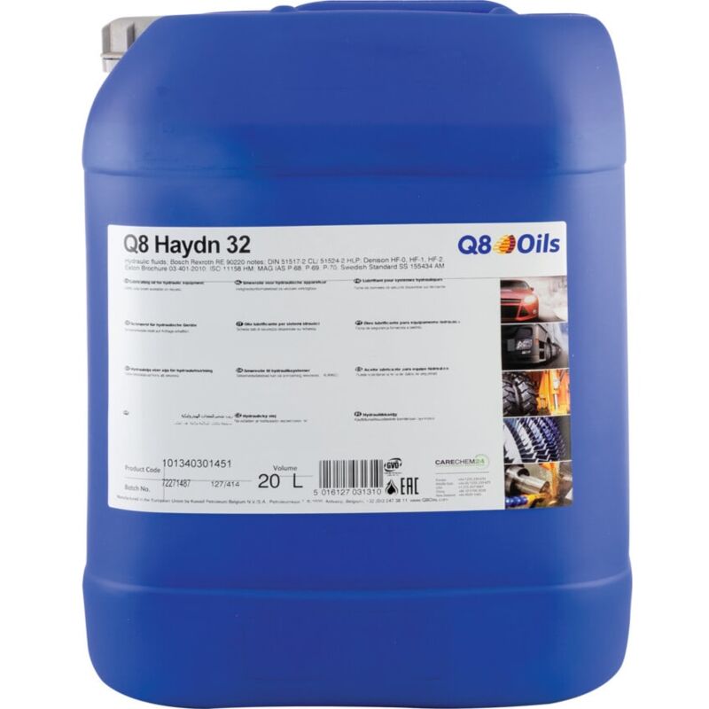 Haydn 32 Hydraulic Oil 20 ltr - Q8 Oils