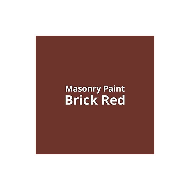 Masonry - 20LTR Paint - Brick Red