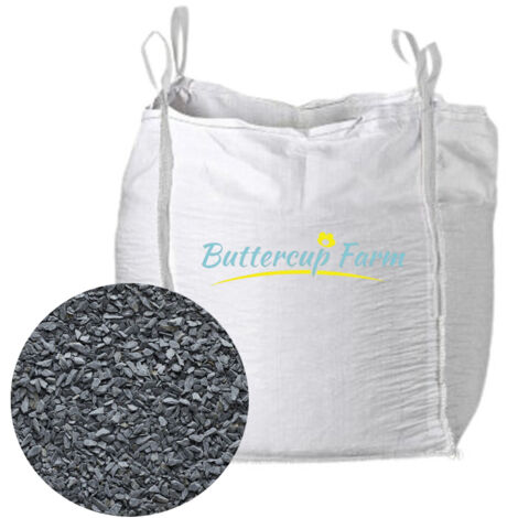20mm Blue Slate Chippings - Premium Aggregate Bulk Bag - 850 kilos