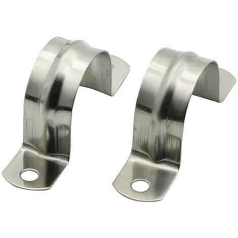 20mm en acier inoxydable 304 Collier de serrage Pince de type pince pour tuyaux U 20pcs Tube Clamp Couplage Hoop Wholesale