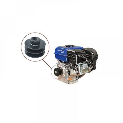 20mm ID V-Riemenscheibe Riemenscheibe DI DIRE DOUT Doppelnut PASSEND für Ho/NDA 168F 170F GX110 GX120 GX160 GX200 7PS ATV GO Kart Motoren Graciella (Farbe: 20mm)