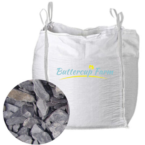 20mm Plum Slate - Premium Aggregate Bulk Bag - 850 Kilos