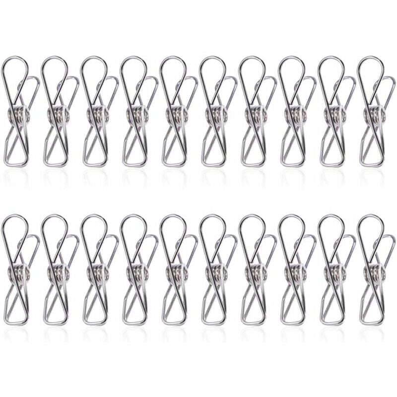 20parts clip in acciaio inox in acciaio inox clip