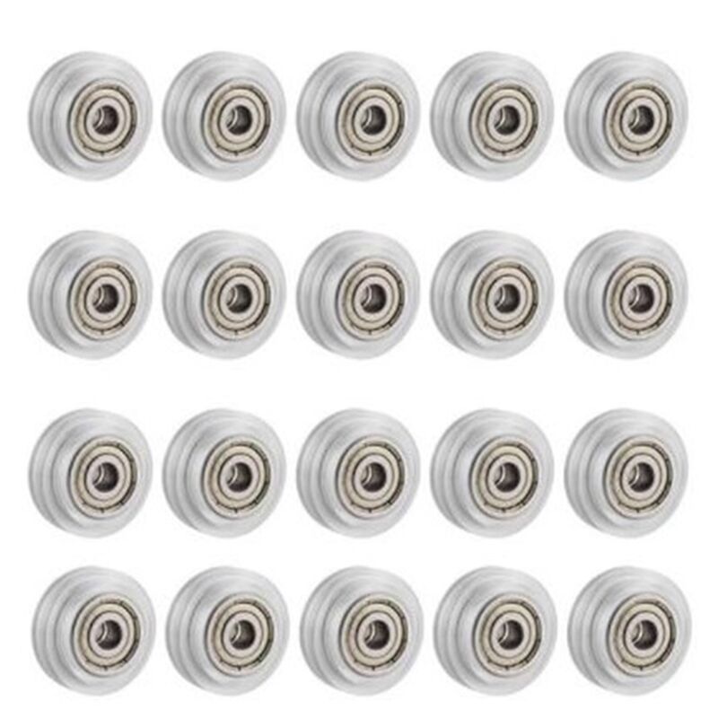 Image of 20Pcs 3D Drucker Klar Polycarbonat Rad Kunststoff Pulley Linear Lager für -10 S5 3 Pro