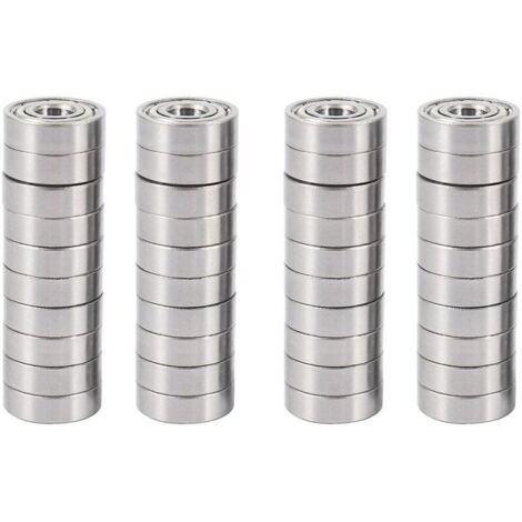 20pcs 695zz 5mmx13mmx4mm Roulement à billes à gorge profonde miniature