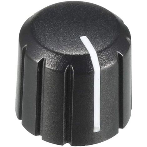 20pcs Bouton Potentiomètre 6mm diamètre trou arbre 14,8x13,4mm rotatif en plastique pour Volume guitare