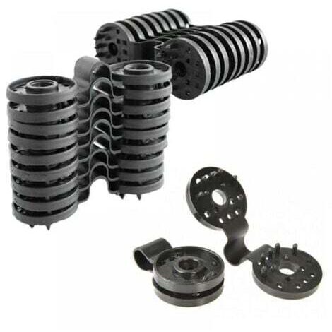 20pcs Clip de Fixation pour Brise Vue,Clip Spécial avec œillet en Plastique,Clips de Fixation Traités Anti-UV pour Brise Vue, Filet, Clôture, d'ombrage