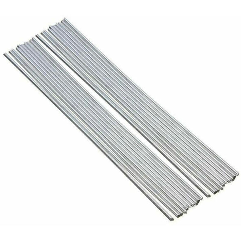 

20pcs de aluminio Varillas para soldar nucleo solido no Flujo Requerido bajo punto de fusion Resistencia a la corrosion, 250 x 3,2 mm