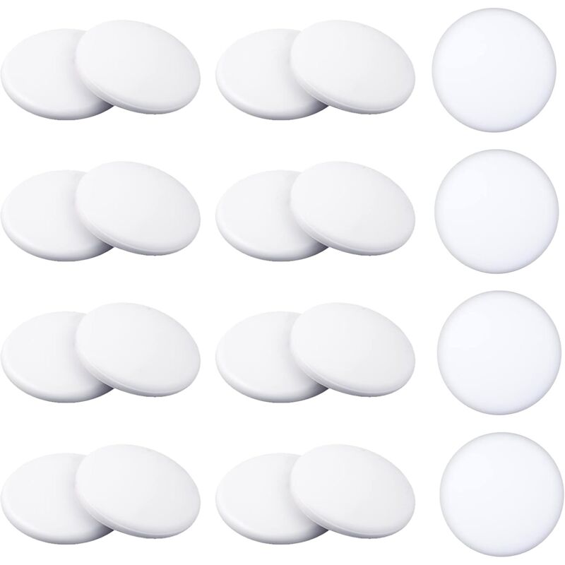 20Pcs Door Stopper Wall Protector Adhesive Reusable Bumper Protector Silicone Wall Protectors Absorbing Door Knobs with Adhesive, Shock Absorbing Gel