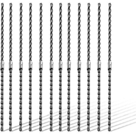 20pcs Fil de Coupe Extra Résistant, pour coupe-bordure Bosch AFS 23-37, fil de rechange pour débroussailleuse,pour F016800431 Filetage de Coupe pour Débroussailleuse Lines,37 cm × 3,5 mm