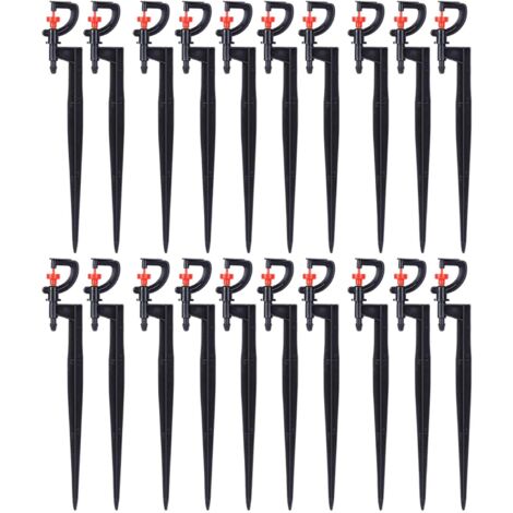 20pcs G Type 360 Degree Rotating Micro Sprinkler Watering Sprinkler