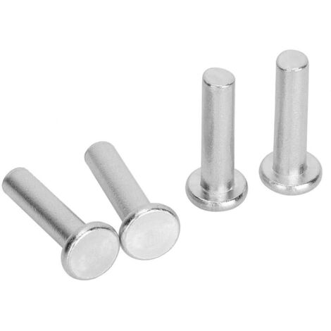 20pcs GB867 M6 Rivets en aluminium à tête plate Rivet solide à tête plate (M6  30)