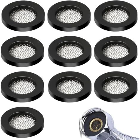 20pcs Joint Joint en Caoutchouc Joint de Filtre en Acier Inoxydable Joint en Caoutchouc Joint torique Filtre Filtre Salle de Bain Douche Joint