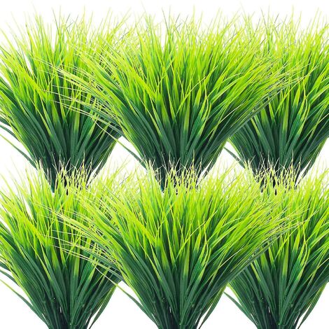 20pcs plantes artificielles d'extérieur, décoration de porche de jardin en faux plastique résistant aux UV  pour jardin, porche, fenêtre