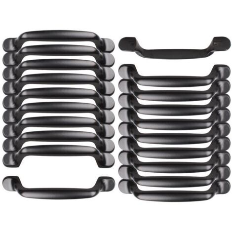 20PCS Poignée de Meuble de Cuisine en Alliage d'aluminium Poignée de Porte Poignée de Porte Poignée de Porte 131mm