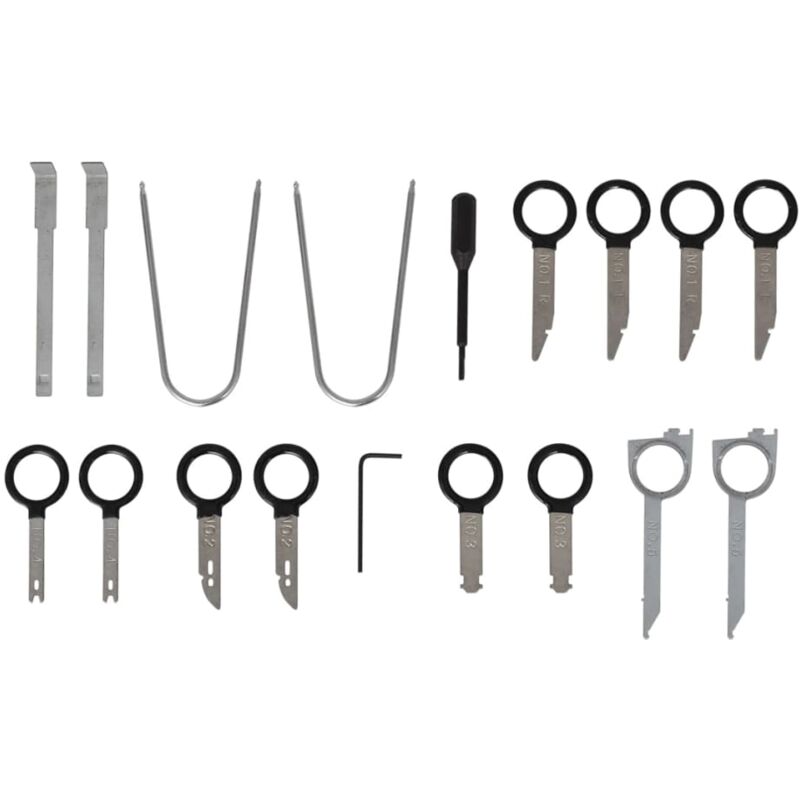 20 pcs radio tool set Vidaxl