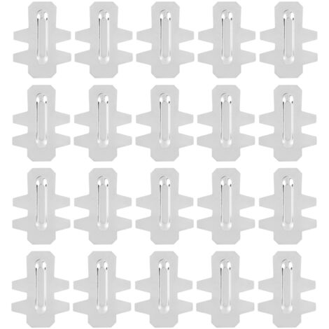20Pcs Stainless Steel Rabbit Cage Door Hook Card Accessory Cage Hardware Breeding Equipment