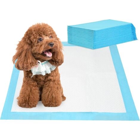 20Pcs Tapis Éducateurs Pour Apprentissage Tapis Educateur Chien, Respirant, Super Absorbant, Jetable Chiot Tapis De Protection Au Sol Étanche Pour Chiens, Chats, 60CM X 90CM