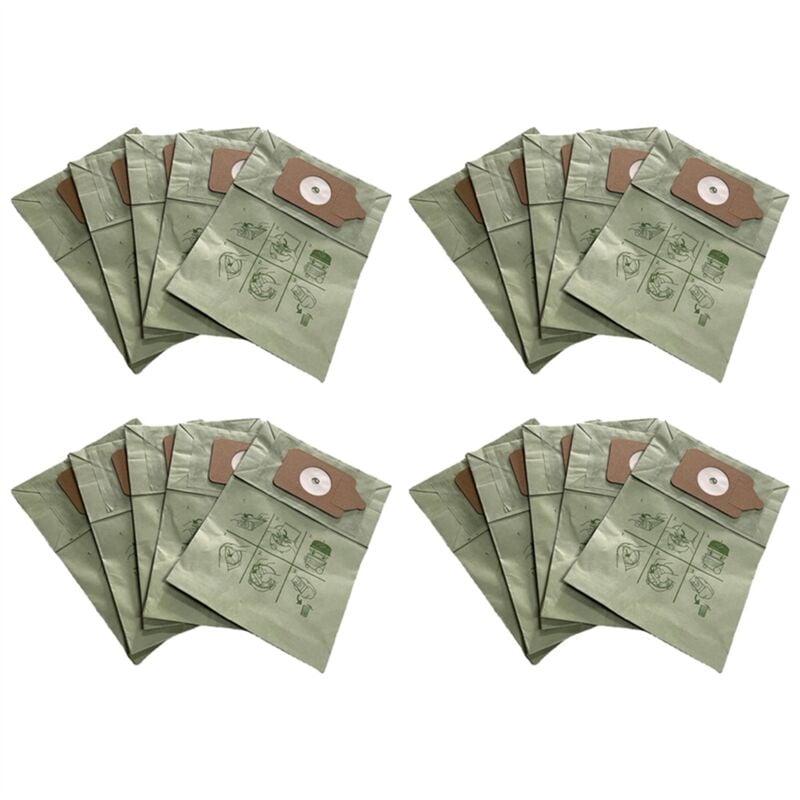 Image of 20PCS Vakuum Papier Staub Taschen für NVM-1CH HVR200-11 Roboter Reiniger Ersatz Tasche