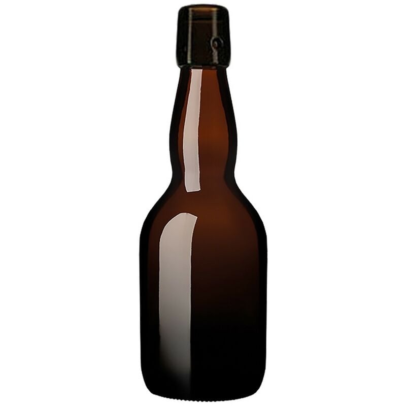 Image of 20PZ bottiglia in vetro tipo 'birra special' 500 ml - colore ambra