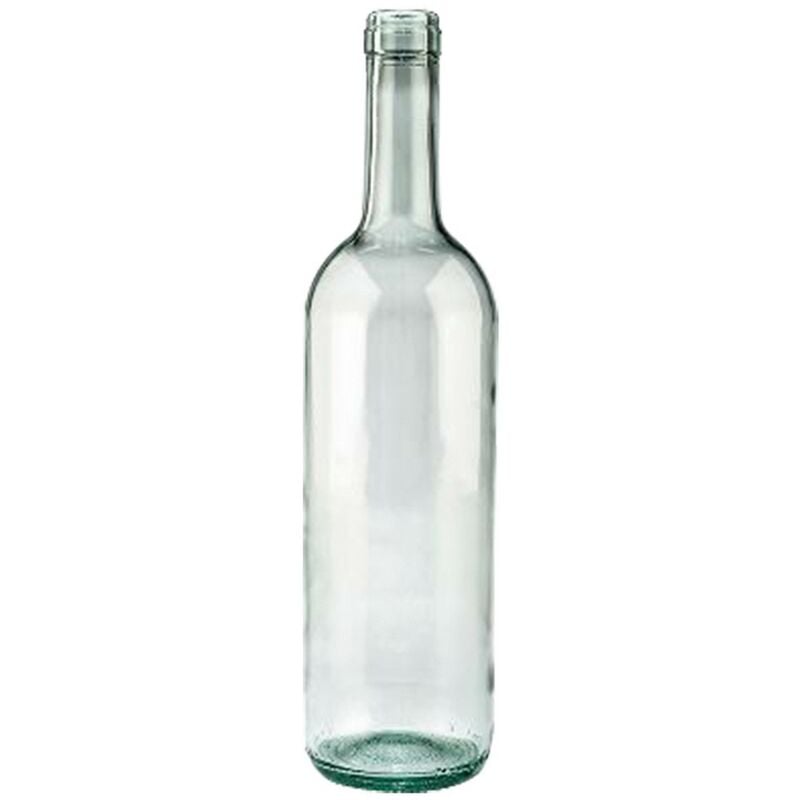 Image of Gruppo Vetro Somma - 20PZ bottiglia in vetro tipo 'bordolese ecova'' 750 ml - colore mezzo bianco