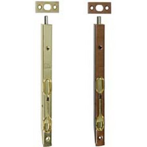 20PZ CATENACCI A LEVA FRONTALE DA INCASSO - mm.200X16 bronzato (D.00320.20.22)