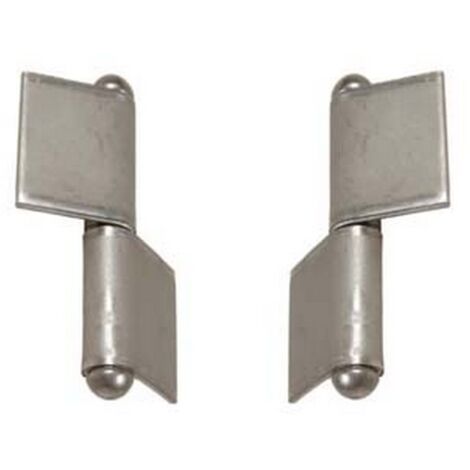 20PZ CERNIERE FISCE ALA MEDIA ART.240 - mm. 80x56 DX