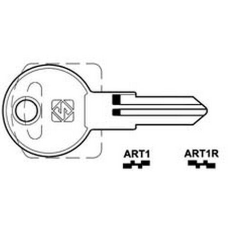 20PZ CHIAVI PER CILINDRI ARMSTRONG 4 SPINE PICCOLE - ART1 DX
