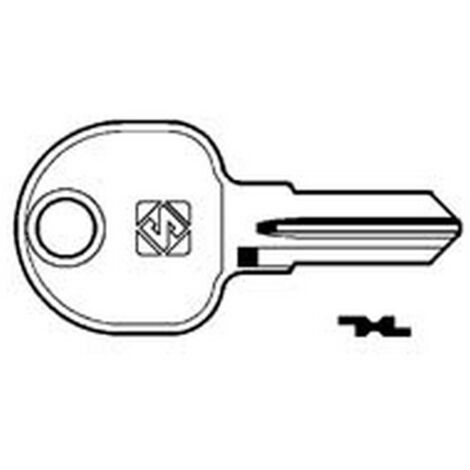 20PZ CHIAVI PER CILINDRI HAFELE 5 SPINE PICCOLE HF74R - HF74R