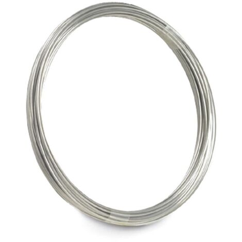 20PZ FILO DI ACCIAIO INOX Ï filo mm.1,0 mt.7