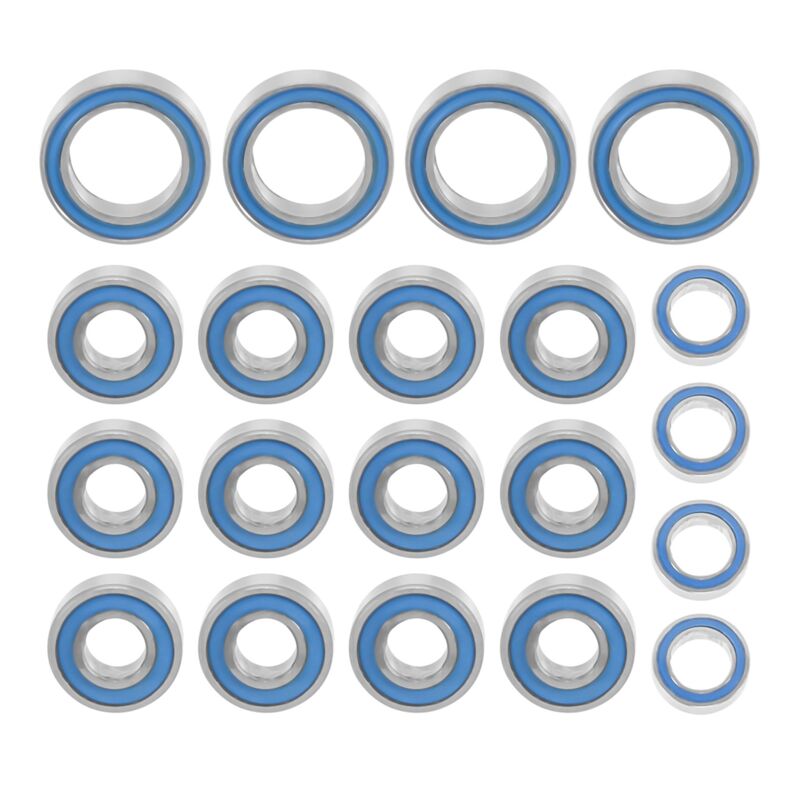 Image of 20PZ Kit Cuscinetto un Sfera con Tenuta nel Gomma per TT01 TT-01 TT01E TT01D TT02B 1/10 rc Auto Aggiornamenti Ricambi Accessori