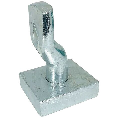 20PZ PERNO E PIASTRA PER CARDINE mm 20 (110/20 + 115/20,5) - portata 300 kg