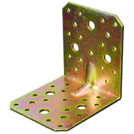 20PZ PIASTRINA DI GIUNZIONE  ad angolo mm.100x100x90 L