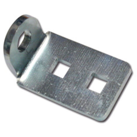 20PZ PORTALUCCHETTO ORIZZONTALE IN ACCIAIO ZINCATO MM 5X40X60