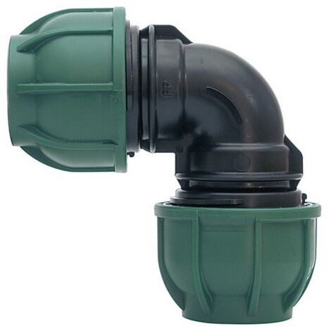 20PZ RACCORDO A COMPRESSIONE PN10 GOMITO 90  mis. 16x16