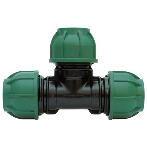 20PZ RACCORDO A COMPRESSIONE PN10 TEE 90  mis. 16x16x16