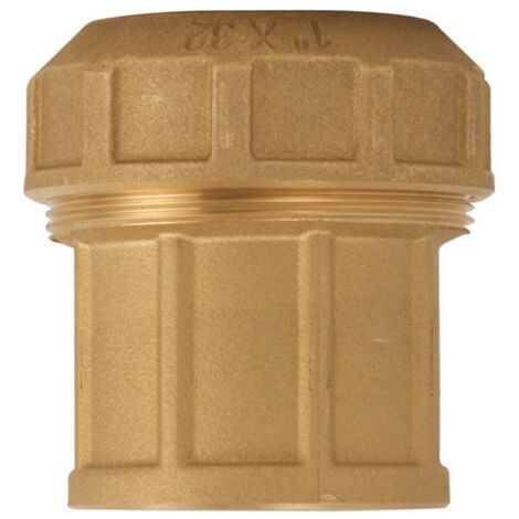 20PZ RACCORDO DIRITTO IN OTTONE ATTACCO FEMMINA Art. 710 mis. 1/2x20