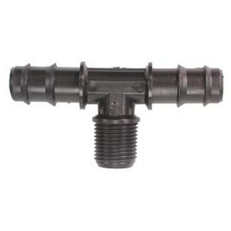 20PZ RACCORDO PORTAGOMMA "TI" FILETTATO MASCHIO - ø mm.16x16xM 1/2"