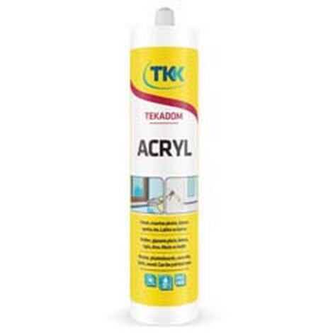 20PZ SILICONE ACRILICO TEKADOM ACRYL - ml.310 bianco