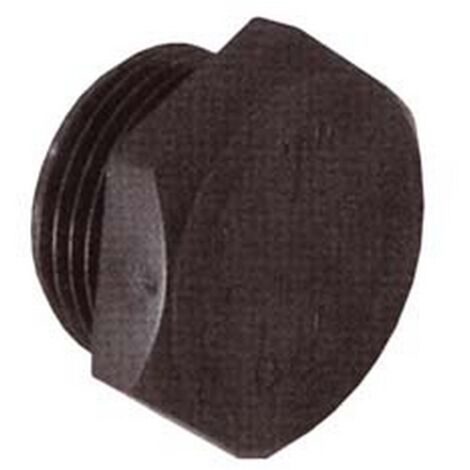 20PZ TAPPO (PP) FILETTATO MASCHIO IN POLIPROPILENE - M 1"1/4
